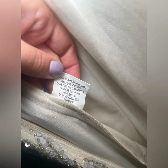 Mac Duggal 5107 Embellished Gold Leaf Long Evening Gown - Picture 16 of 16